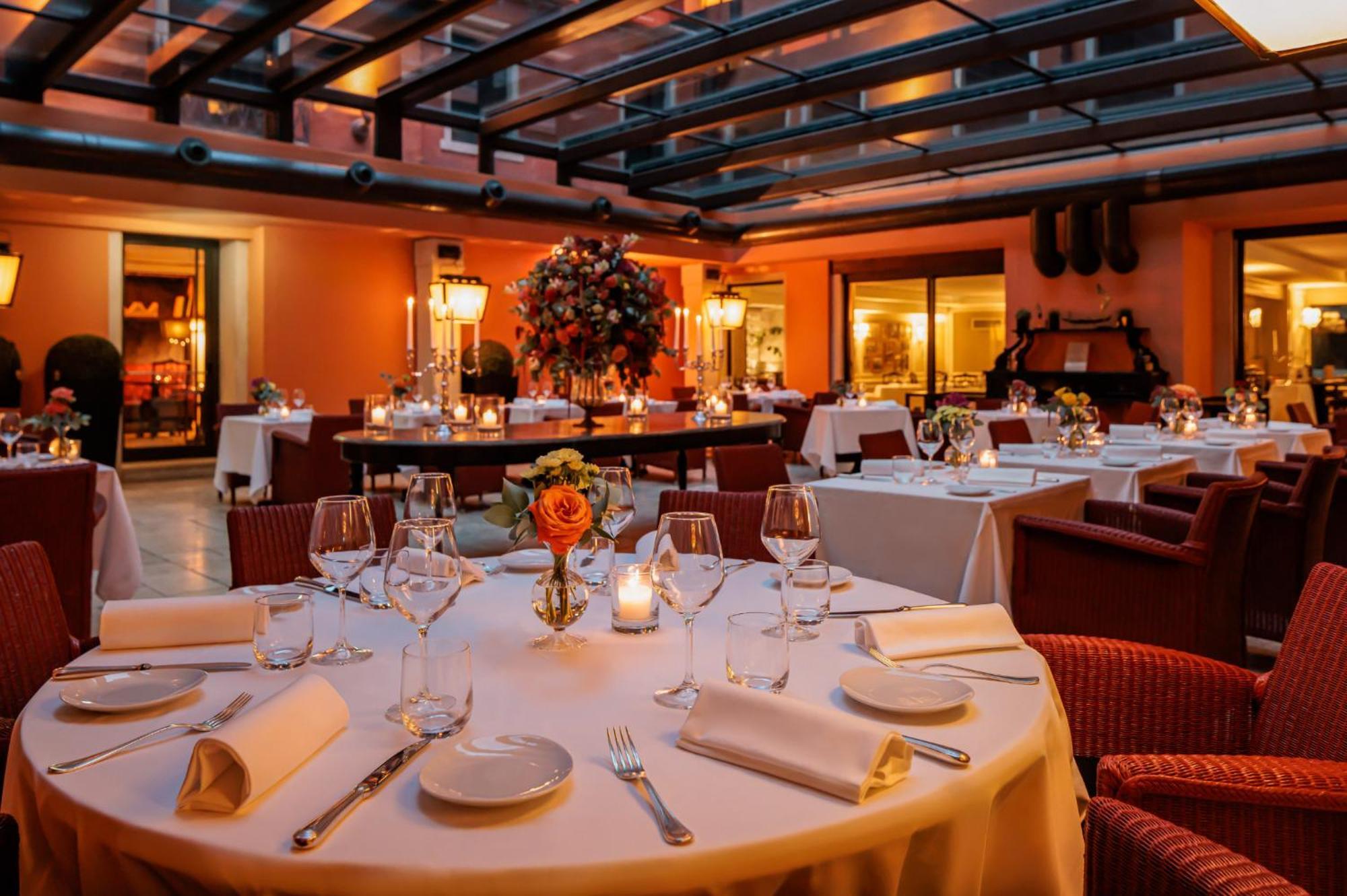 Splendid Venice - Starhotels Collezione Esterno foto The restaurant's interior
